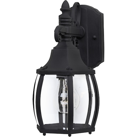 Maxim Lighting Crown Hill 1-Light 6.5" Wide Black Outdoor Wall Sconce 1031BK